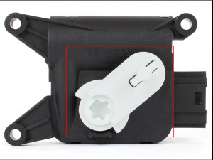 Oven flap part of motor for Passat Volkswagen Golf 1K1907511C 3D Print Model