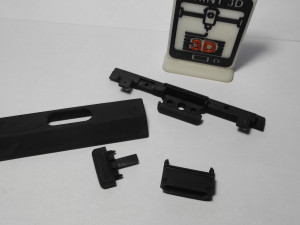 Wood Pane Arm Rest Lid MERCEDES BENZ W124 Modello di stampa 3D