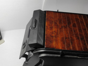 Wood Pane Arm Rest Lid MERCEDES BENZ W124 Modello di stampa 3D