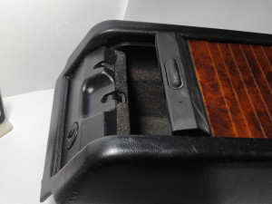 Wood Pane Arm Rest Lid MERCEDES BENZ W124 Modello di stampa 3D