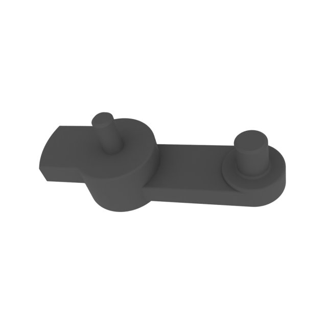 Lever Control for Foord Fiesta VP1S7H-19E616-BB Model Cetak 3D .c4d .max .obj .3ds .fbx .stl .blend 