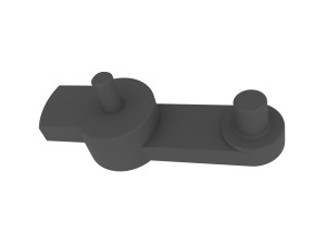 Lever Control for Foord Fiesta VP1S7H-19E616-BB Modelo de impresión 3D