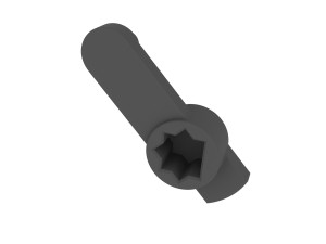 Lever Control for Foord Fiesta VP1S7H-19E616-BB Model Cetak 3D