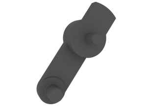 Lever Control for Foord Fiesta VP1S7H-19E616-BB Model Cetak 3D
