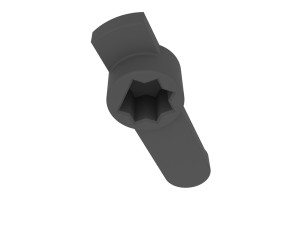 Lever Control for Foord Fiesta VP1S7H-19E616-BB Model Cetak 3D