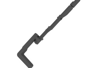 TOYOTA C-HR Fuel Door Latch 77030F4010 3D Принт Модель
