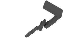TOYOTA C-HR Fuel Door Latch 77030F4010 3D Print Model