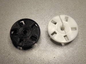 Coupling for vegetable cutter for meat grinder Grunhelm Modelo de Impressão 3D