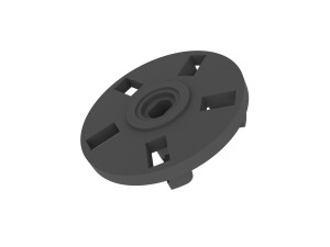 Coupling for vegetable cutter for meat grinder Grunhelm Modelo de Impressão 3D