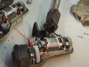Gear sets driving and driven STIHL 48166402400 48166402401 Modelo de Impressão 3D
