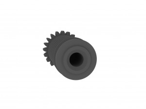 Hella turbocharger actuator gear for Mercedes Benz 253010862 type B Model do druku 3D