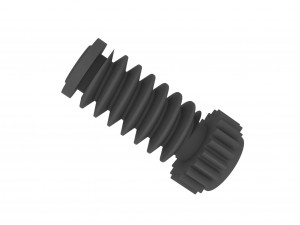 Hella turbocharger actuator gear for Mercedes Benz 253010862 type B Model do druku 3D