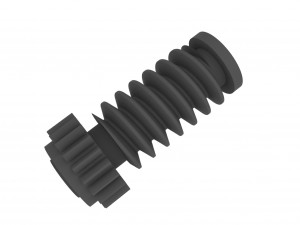 Hella turbocharger actuator gear for Mercedes Benz 253010862 type B Model do druku 3D