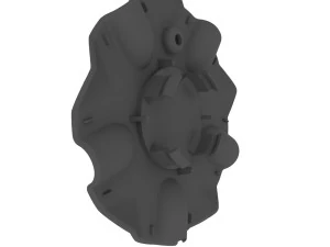 ASA BBS Custom Wheel Center Cap 8B327 83225 3D Print Model
