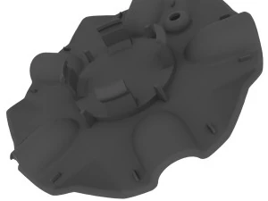 ASA BBS Custom Wheel Center Cap 8B327 83225 3D Print Model