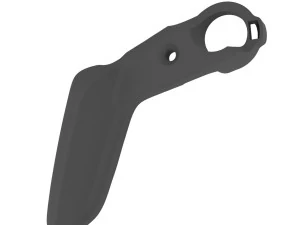 Alavanca de pl&aacute;stico para ajuste da coluna de dire&ccedil;&atilde;o no Renault Grand Scenic 4 488102880R Modelo de Impressão 3D