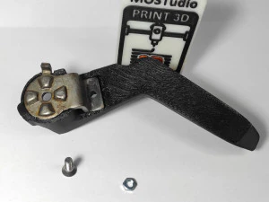 Plastic lever for adjusting the steering column in Renault Grand Scenic 4 488102880R 3D Print Model