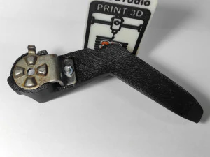 Plastic lever for adjusting the steering column in Renault Grand Scenic 4 488102880R 3D Print Model