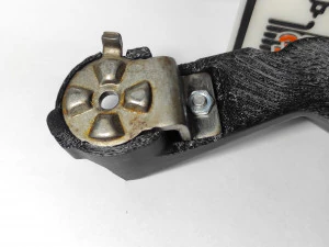 Plastic lever for adjusting the steering column in Renault Grand Scenic 4 488102880R 3D Print Model