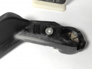 Plastic lever for adjusting the steering column in Renault Grand Scenic 4 488102880R 3D Print Model