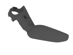 Plastic lever for adjusting the steering column in Renault Grand Scenic 4 488102880R 3D Print Model