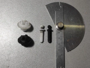 LEXUS GS ES ADALAH Roda Gigi Rotasi Cermin Model Cetak 3D