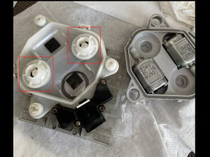 LEXUS GS ES ADALAH Roda Gigi Rotasi Cermin Model Cetak 3D