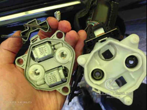 LEXUS GS ES ADALAH Roda Gigi Rotasi Cermin Model Cetak 3D