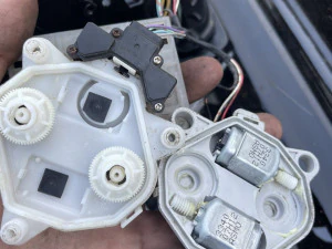 LEXUS GS ES ADALAH Roda Gigi Rotasi Cermin Model Cetak 3D