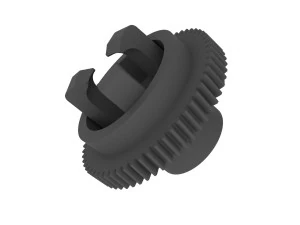 LEXUS GS ES ADALAH Roda Gigi Rotasi Cermin Model Cetak 3D