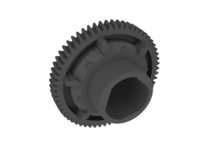 LEXUS GS ES ADALAH Roda Gigi Rotasi Cermin Model Cetak 3D