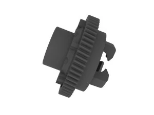 LEXUS GS ES ADALAH Roda Gigi Rotasi Cermin Model Cetak 3D