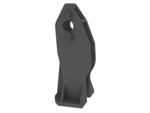 Clutch cable rod holder pedal Citroen Xsara Peugeot 9633830680 Modelo de impresión 3D