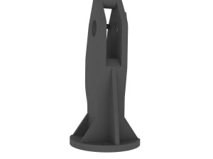 Clutch cable rod holder pedal Citroen Xsara Peugeot 9633830680 3D Print Model