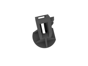 Clutch cable rod holder pedal Citroen Xsara Peugeot 9633830680 3D Baskı Modeli