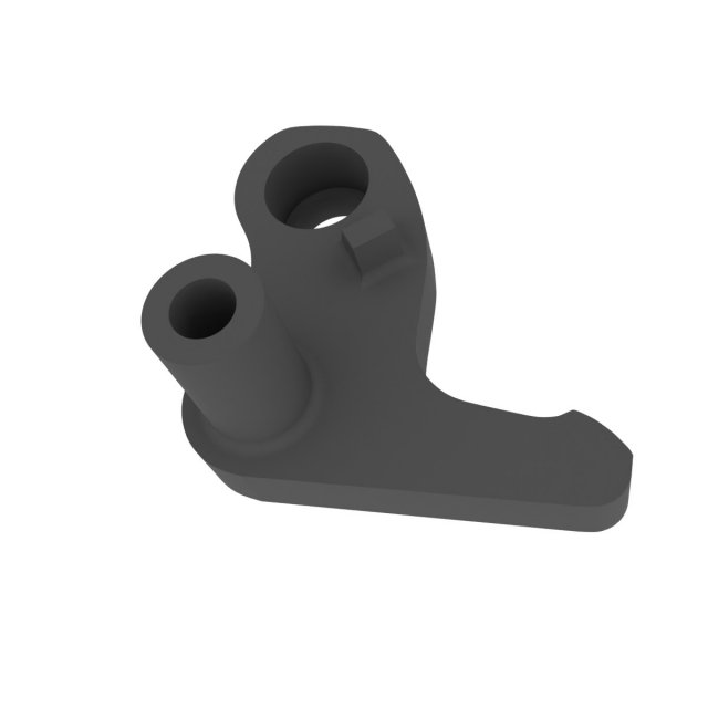 Front outer door handle for HONDA CRV LEFT RIGHT 72680S10003 3D Принт Модель .c4d .max .obj .3ds .fbx .stl .blend 