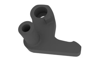 Poign&eacute;e de porte ext&eacute;rieure avant pour HONDA CRV GAUCHE DROITE 72680S10003 Modèles 3D en vedette