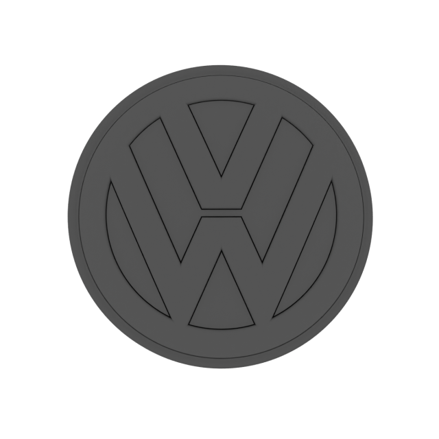 VW VOLKSWAGEN Alloy Wheel Centre Cap 8T0601170 Modelo de impresión 3D .c4d .max .obj .3ds .fbx .stl .blend 