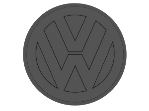 VW VOLKSWAGEN Alloy Wheel Centre Cap 8T0601170 3D Print Model