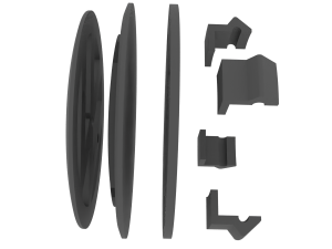 VW VOLKSWAGEN Alloy Wheel Centre Cap 8T0601170 Modelo de impresión 3D