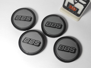 BBS Center Rim Cap Hub Lug Cover Dust Modelo de Impressão 3D
