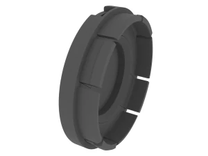 BBS Center Rim Cap Hub Lug Cover Dust 3D Print Model