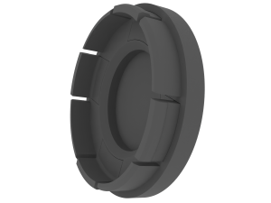 BBS Center Rim Cap Hub Lug Cover Dust Modelo de Impressão 3D