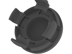 BBS Center Rim Cap Hub Lug Cover Dust Modelo de Impressão 3D