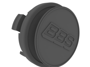BBS Center Rim Cap Hub Lug Cover Dust Modelo de Impressão 3D