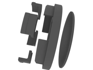 BBS Center Rim Cap Hub Lug Cover Dust 3D Print Model