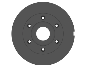 Rial MS10 Wheel Center Rim Cap Hub Lug Cover 3D Print Model