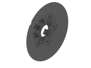 Rial MS10 Wheel Center Rim Cap Hub Lug Cover 3D Print Model