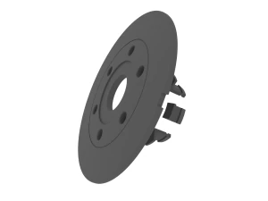 Rial MS10 Wheel Center Rim Cap Hub Lug Cover 3D Print Model