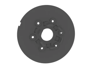 Rial MS10 Wheel Center Rim Cap Hub Lug Cover 3D Print Model